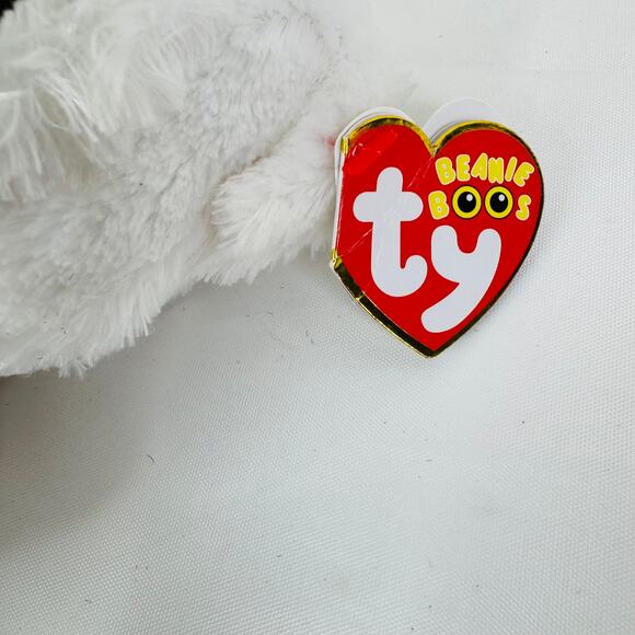 TY Beanie Boos 6" MIST Ghost Halloween White Plush Boo Trick or Treat NWT - Picture 3 of 6